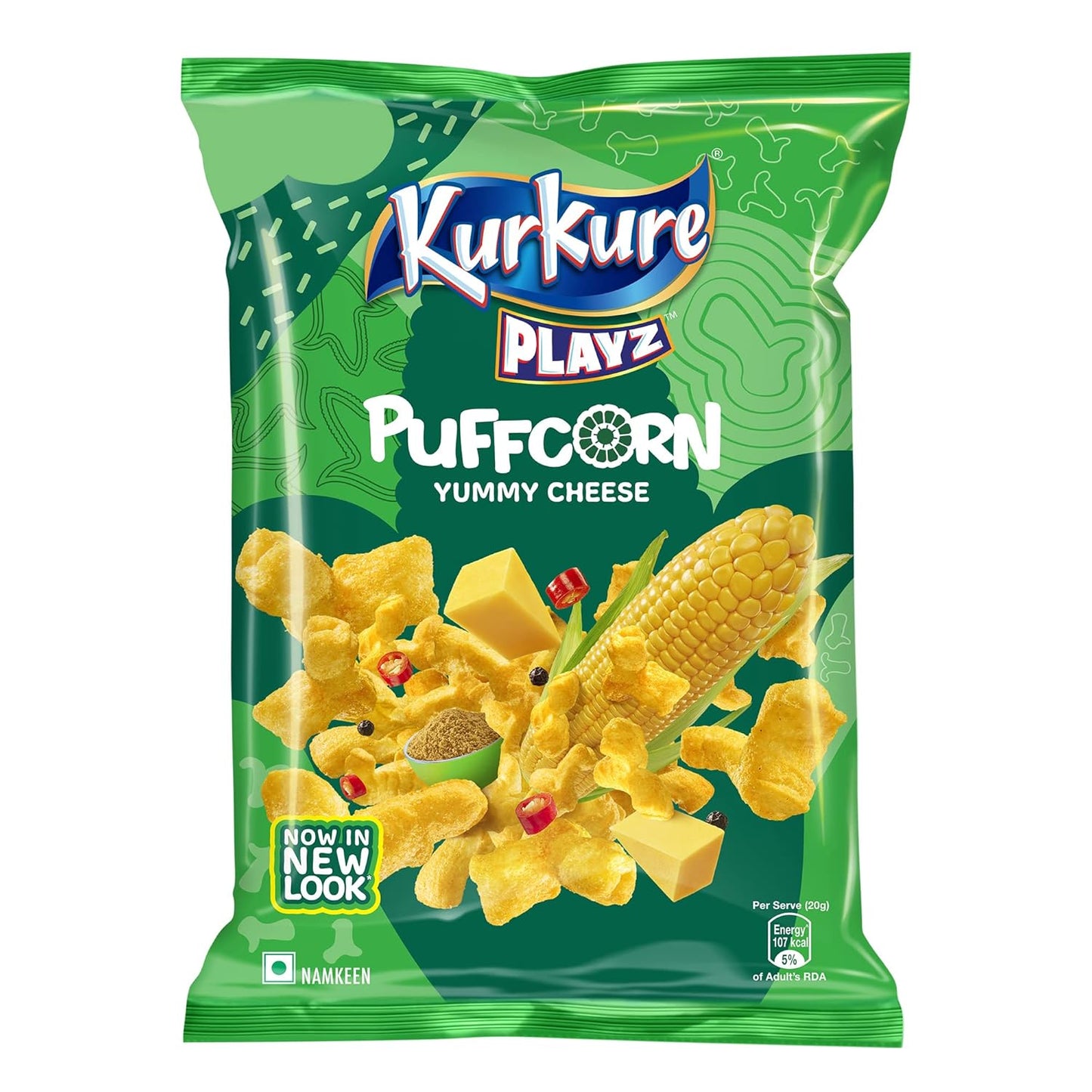 Kurkure Namkeen Puffcorn (Yummy Cheese)