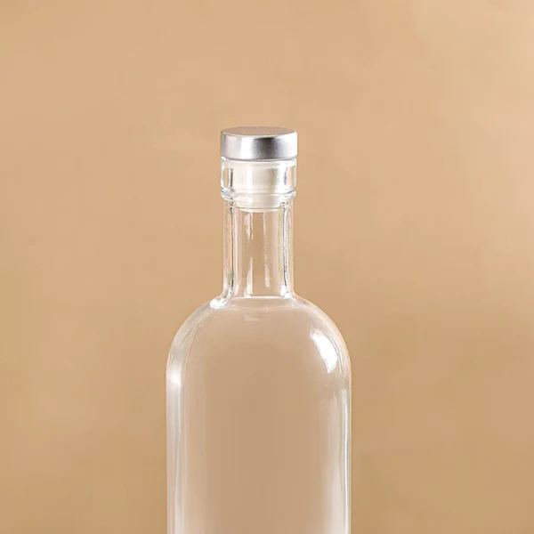 Set Of 4 Glass Water Bottle With Stopper 500ml