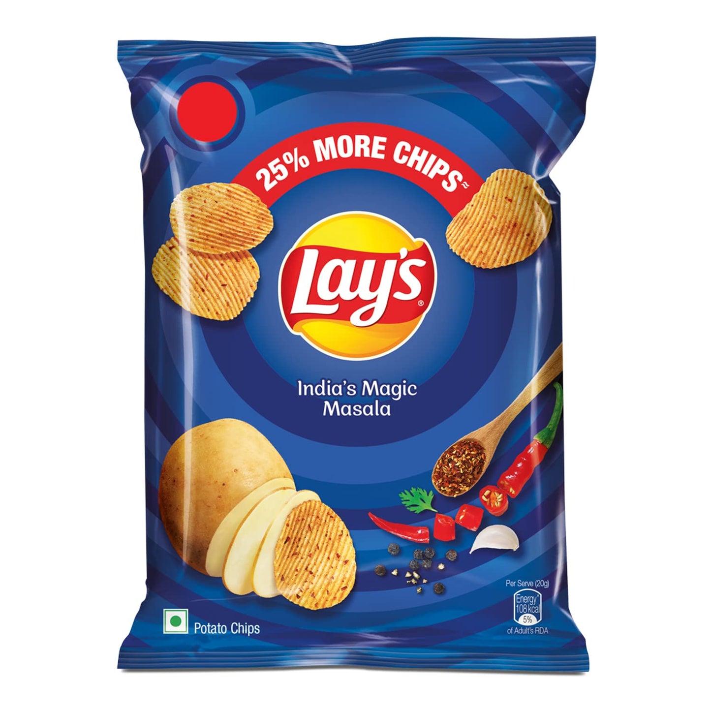 Lay's Potato Chips, India's Masala Magic Flavour 48 grams