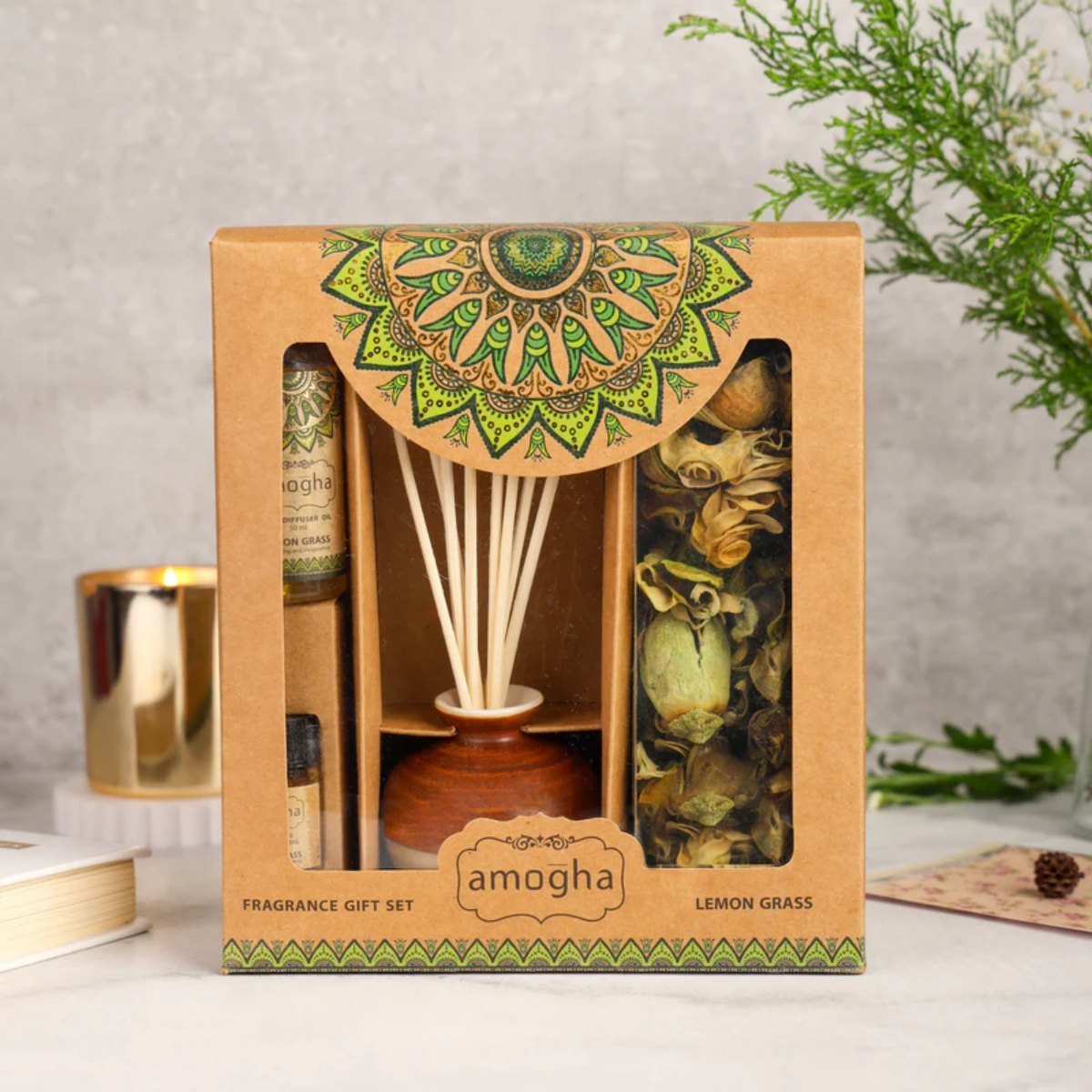 IRIS LEMON GRASS FRAGRANCE GIFT SET