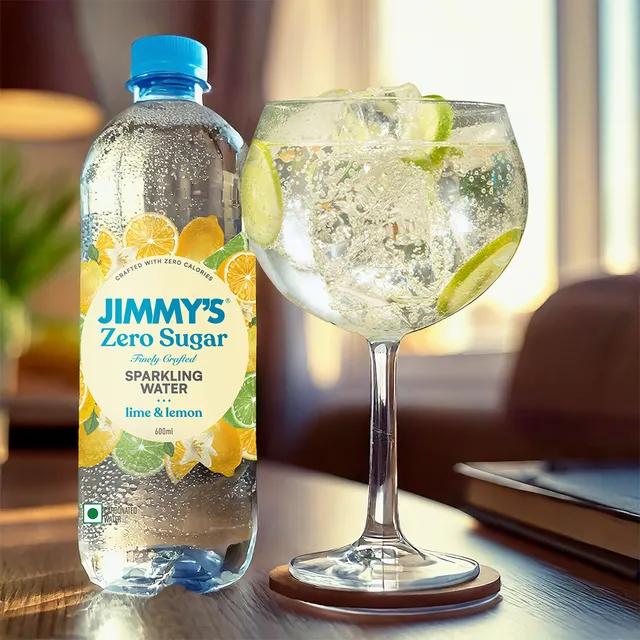 Jimmy's Zero Sugar Lime & Lemon Sparkling Water