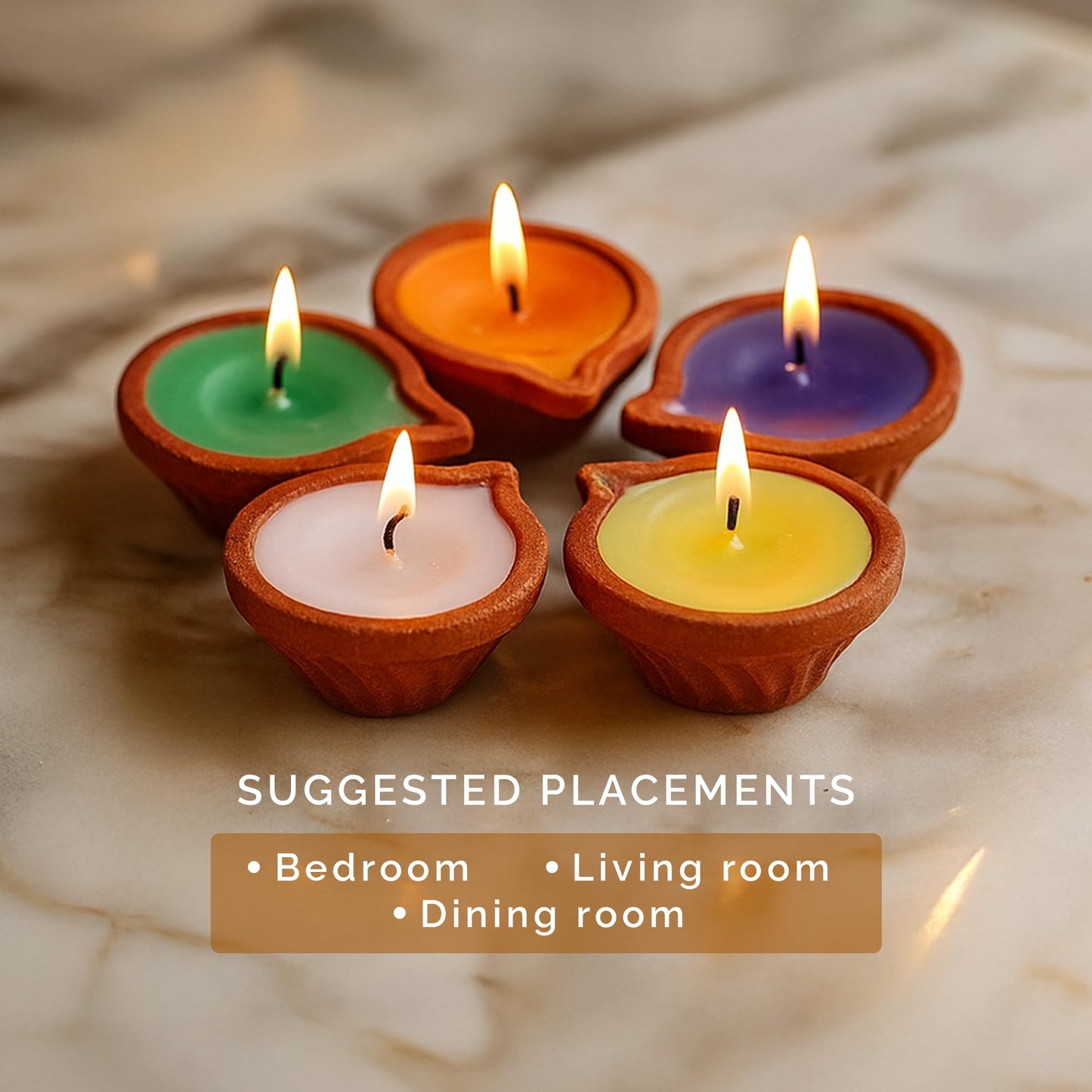 IRIS 5 AROMATIC GIFT CANDLES