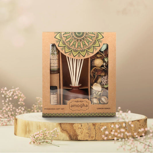 IRIS LEMON GRASS FRAGRANCE GIFT SET