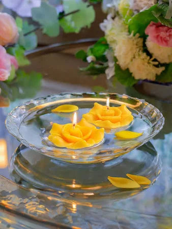 IRIS MANGO SORBET AROMATIC FLOATING CANDLE  ( PACK OF 2 )